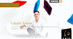 Desktop Screenshot of csiszertamas.com